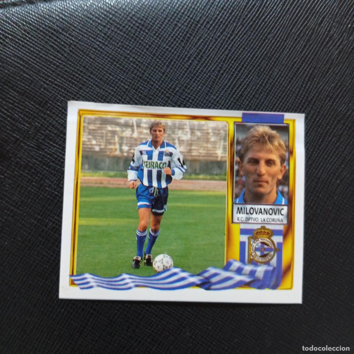 Cartes &agrave; collectionner de Football: MILOVANOVIC DEPORTIVO ESTE 1995 1996 CROMO FUTBOL 95 96 - VENTANILLA - A39 PG46 COLOCA