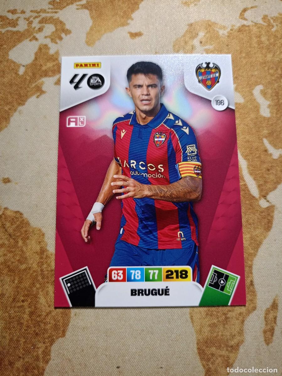 Cartes &agrave; collectionner de Football: Levante 196 BRUGU&Eacute; Adrenalyn 2025-26