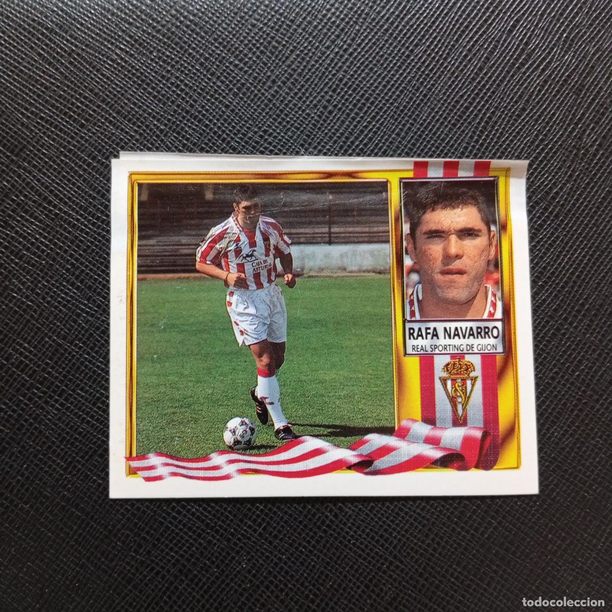 Cromos de f&uacute;tbol: RAFA NAVARRO SPORTING GIJON ESTE 1995 1996 CROMO FUTBOL 95 96 - VENTANILLA - A39 PG55 COLOCA