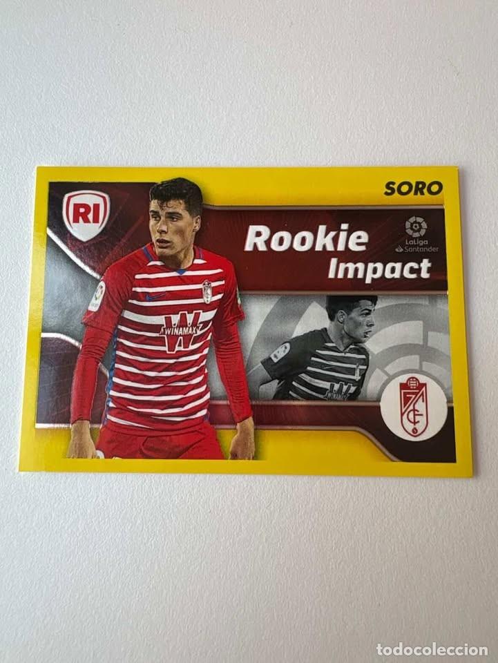 Cromos de f&uacute;tbol: Cromo Soro Rookie Impact Granada 4 Liga Este 2021-22