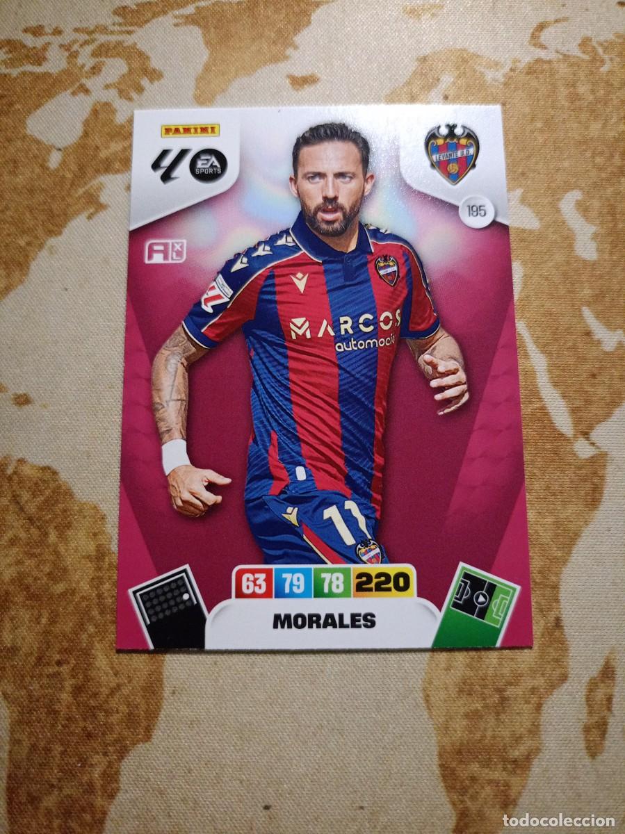 Cromos de f&uacute;tbol: Levante 195 MORALES Adrenalyn 2025-26