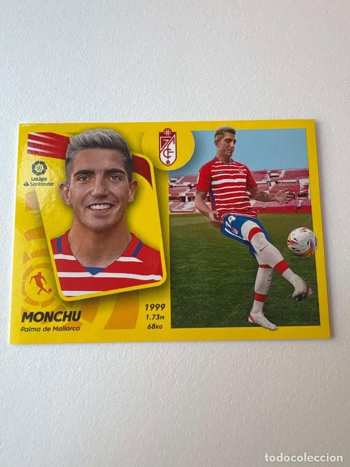Cromos de f&uacute;tbol: Cromo Monchu Granada 12 Liga Este 2021-22