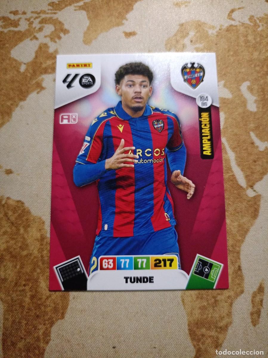 Cromos de f&uacute;tbol: Levante 194 bis TUNDE Adrenalyn 2025-26