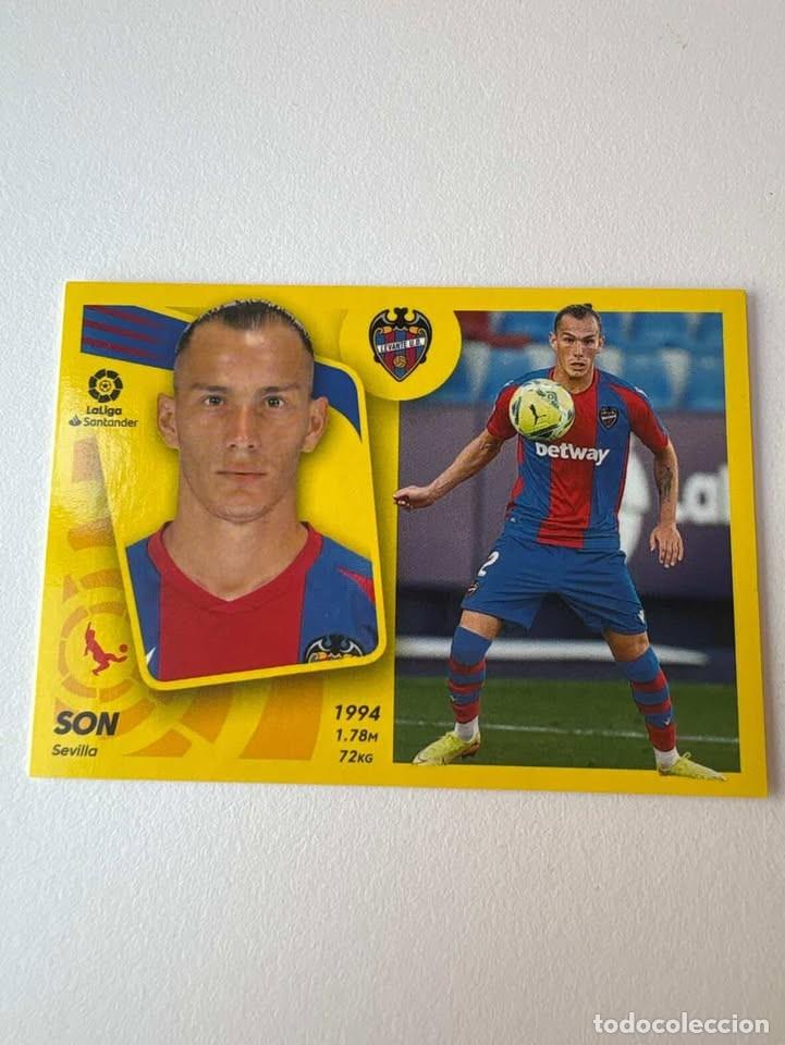 Cromos de f&uacute;tbol: Cromo Son Levante 7B Liga Este 2021-22