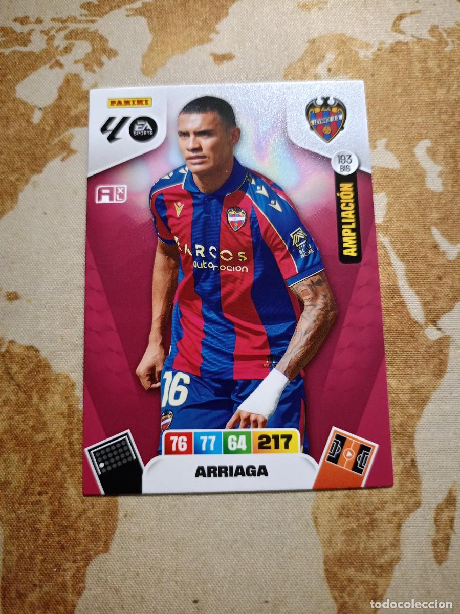 Cromos de f&uacute;tbol: Levante 193 bis ARRIAGA Adrenalyn 2025-26