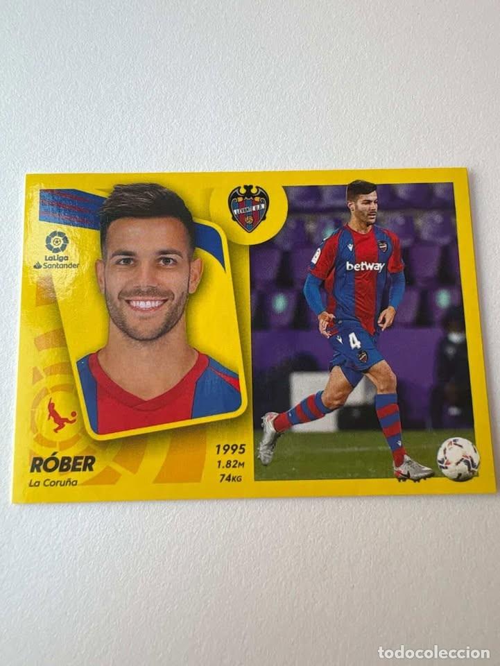 Cromos de f&uacute;tbol: Cromo R&oacute;ber Levante 10B Liga Este 2021-22