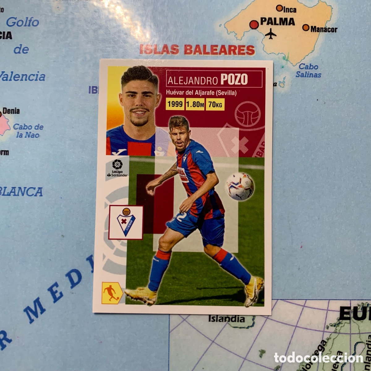 Cromos de f&uacute;tbol: Alejandro Pozo ultimo fichaje n&uacute;mero 43 cromo liga este 20-21 2020-2021