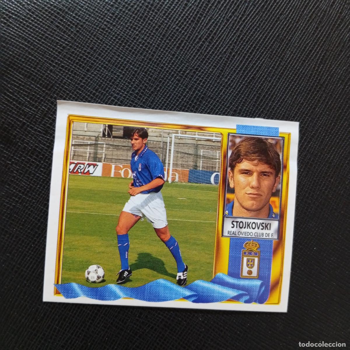 Cromos de f&uacute;tbol: STOJKOVSKI OVIEDO ESTE 1995 1996 CROMO FUTBOL 95 96 - VENTANILLA - A39 PG91 COLOCA