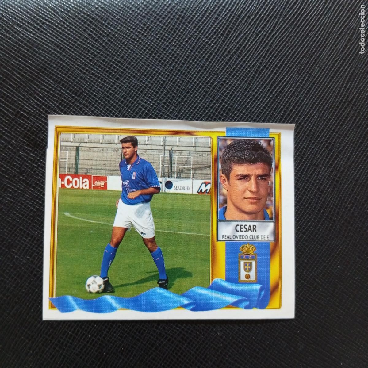 Cromos de f&uacute;tbol: CESAR OVIEDO ESTE 1995 1996 CROMO FUTBOL 95 96 - VENTANILLA - A39 PG91 COLOCA
