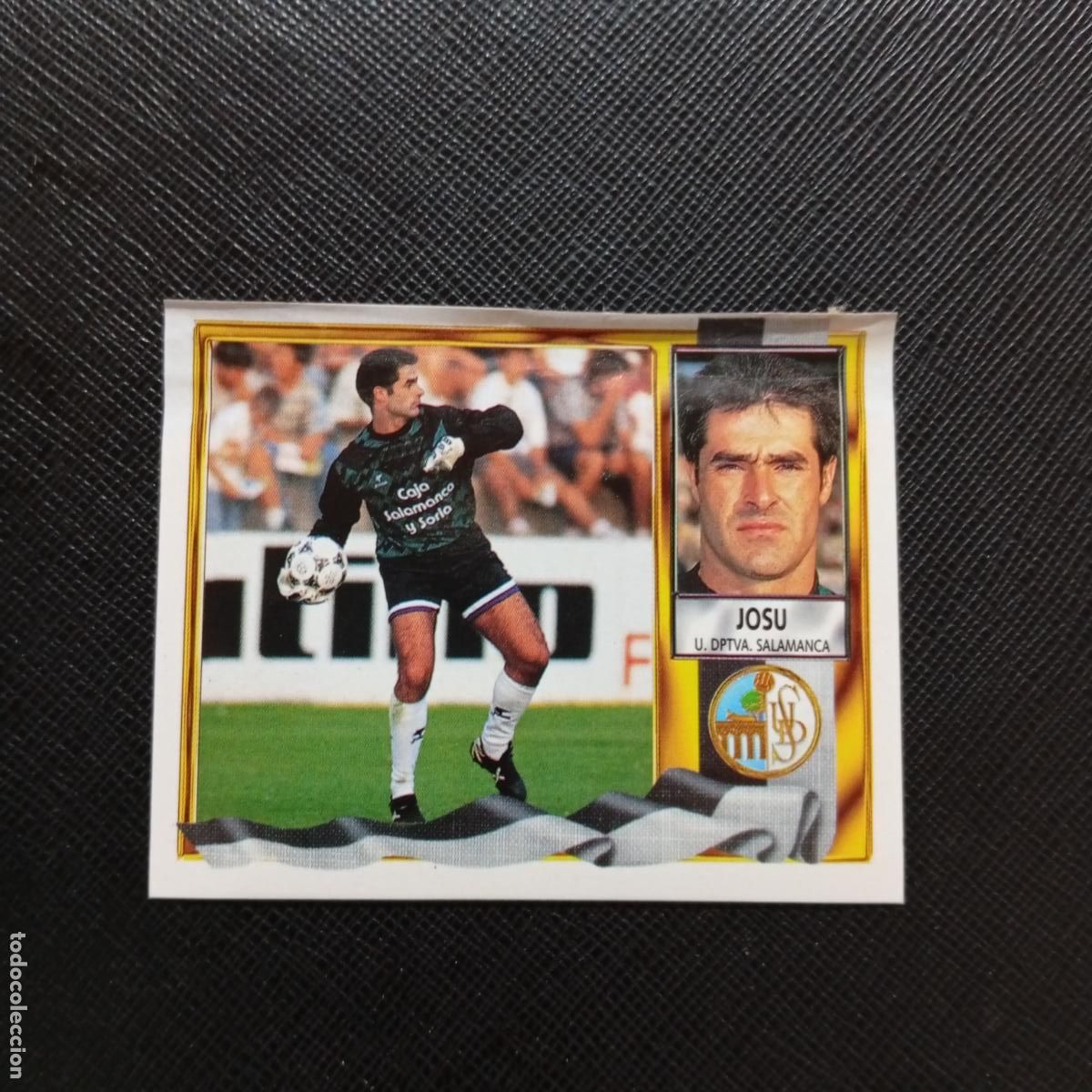 Cromos de f&uacute;tbol: JOSU SALAMANCA ESTE 1995 1996 CROMO FUTBOL 95 96 - VENTANILLA - A39 PG100 COLOCA