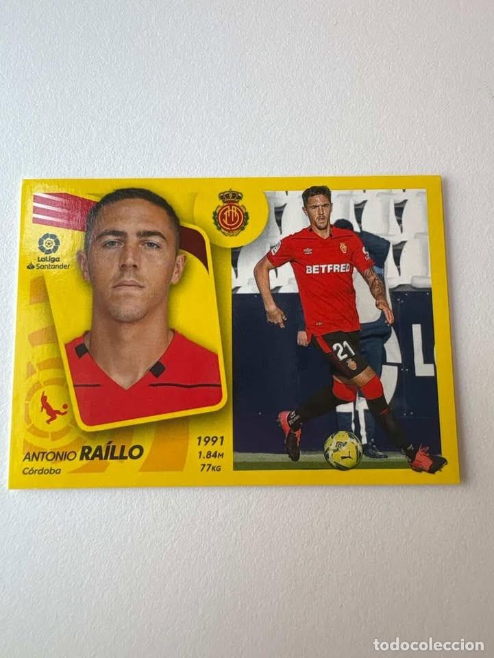 Cromos de f&uacute;tbol: Cromo Antonio Ra&iacute;llo Mallorca 9 Liga Este 2021-22