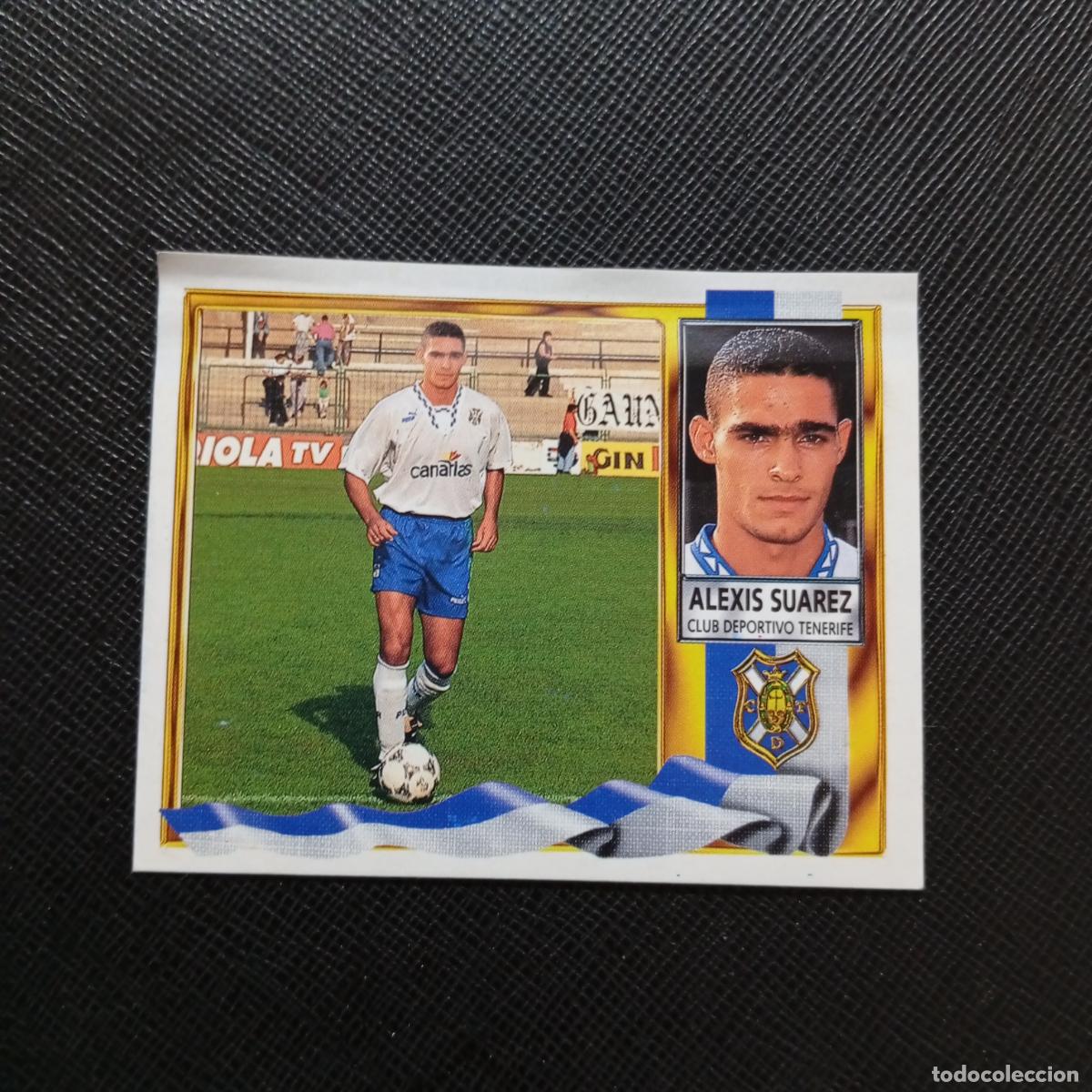 Cromos de f&uacute;tbol: ALEXIS SUAREZ TENERIFE ESTE 1995 1996 CROMO FUTBOL 95 96 - VENTANILLA - A39 PG118 COLOCA