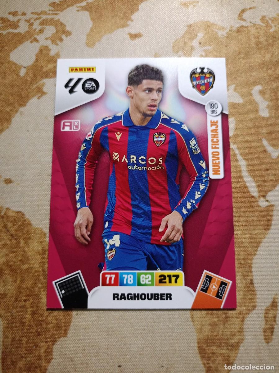 Cromos de f&uacute;tbol: Levante 190 bis RAGHOUBER Adrenalyn 2025-26