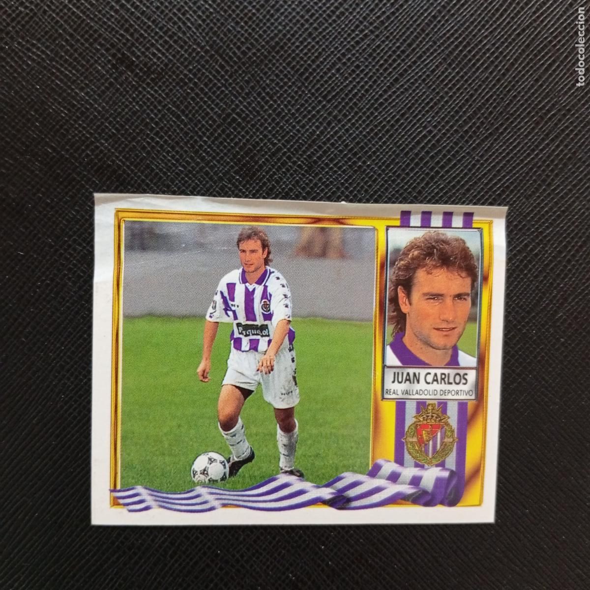 Cromos de f&uacute;tbol: JUAN CARLOS VALLADOLID ESTE 1995 1996 CROMO FUTBOL 95 96 - VENTANILLA - A39 PG136 COLOCA