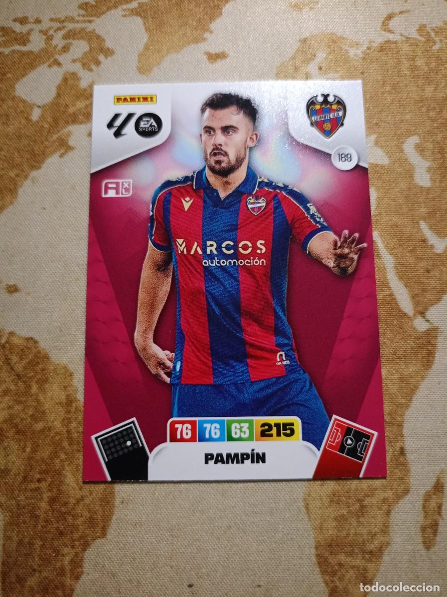 Cromos de f&uacute;tbol: Levante 189 PAMP&Iacute;N Adrenalyn 2025-26
