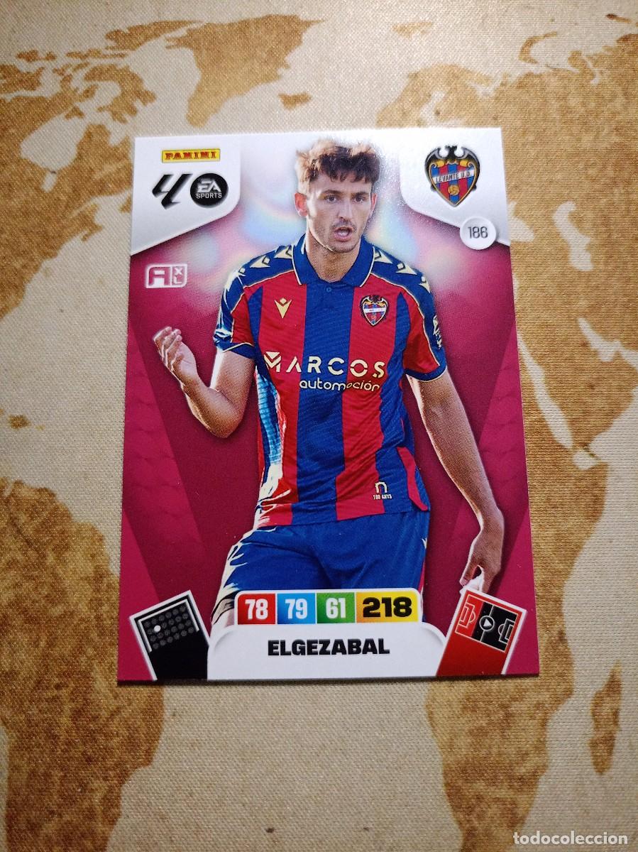 Cromos de f&uacute;tbol: Levante 186 ELGEZABAL Adrenalyn 2025-26