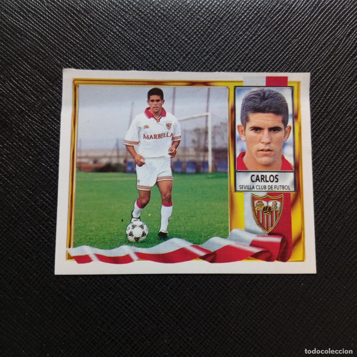Cromos de f&uacute;tbol: CARLOS SEVILLA ESTE 1995 1996 CROMO FUTBOL 95 96 - VENTANILLA - COLOCA