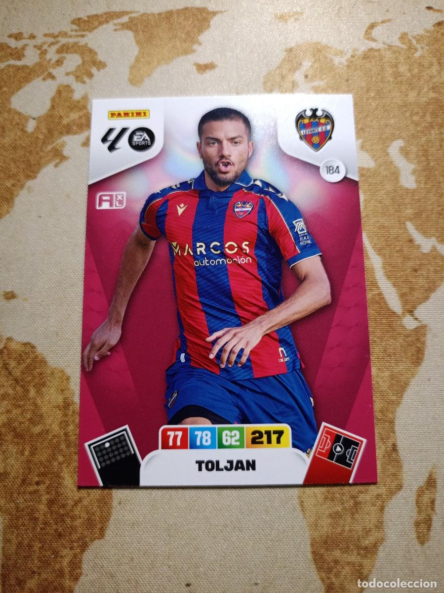 Cromos de f&uacute;tbol: Levante 184 TOLJAN Adrenalyn 2025-26