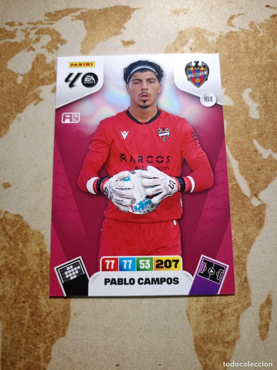 Cromos de f&uacute;tbol: Levante 183 PABLO CAMPOS Adrenalyn 2025-26