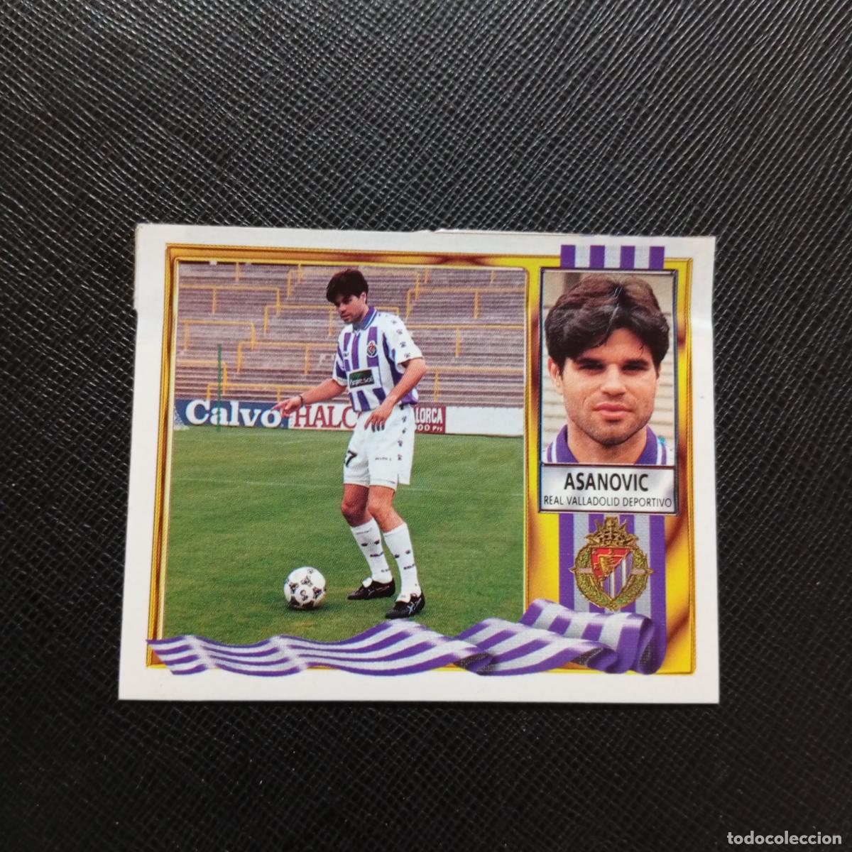 Cromos de f&uacute;tbol: ASANOVIC VALLADOLID ESTE 1995 1996 CROMO FUTBOL 95 96 - VENTANILLA - COLOCA