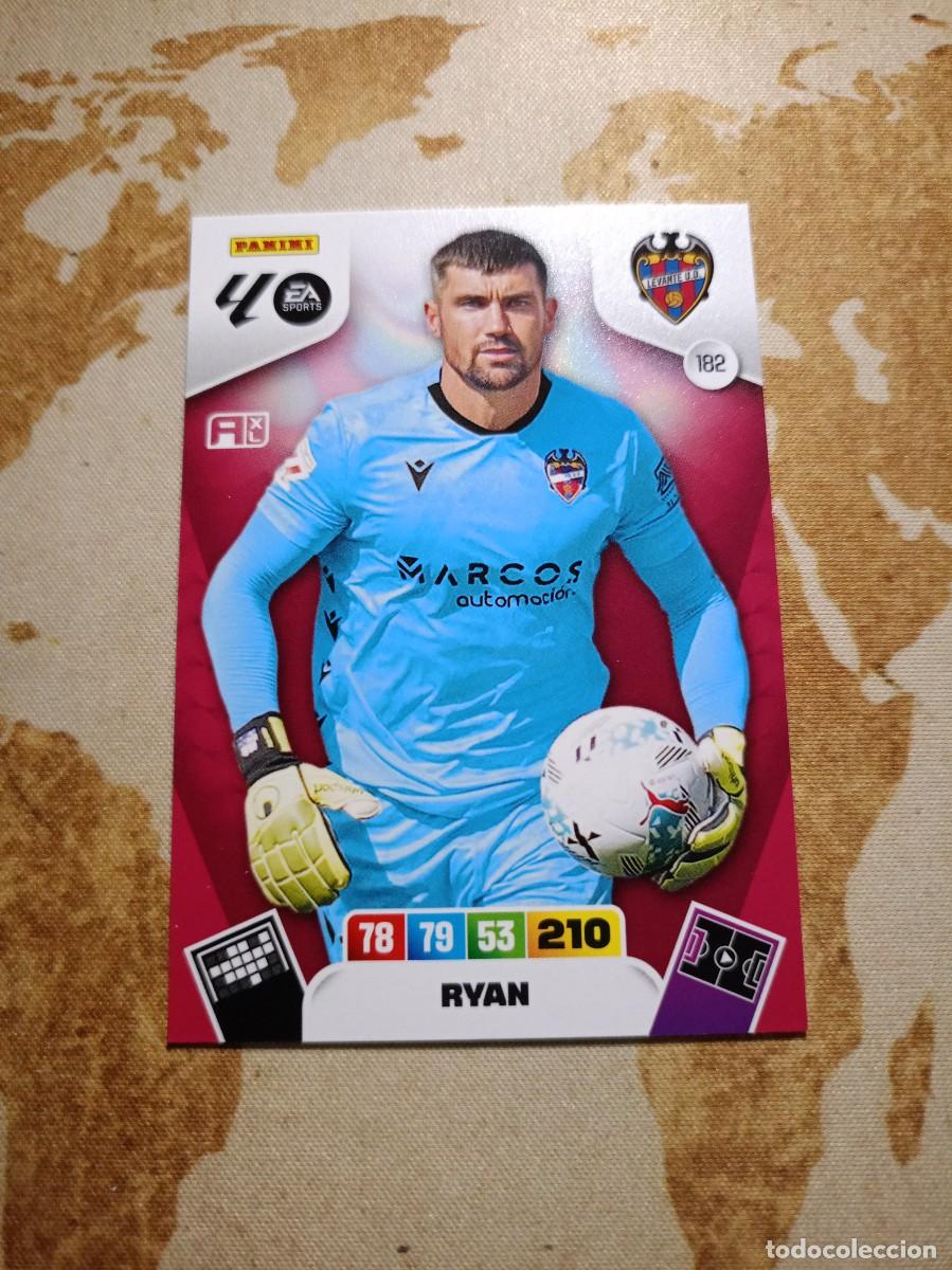Cromos de f&uacute;tbol: Levante 182 RYAN Adrenalyn 2025-26