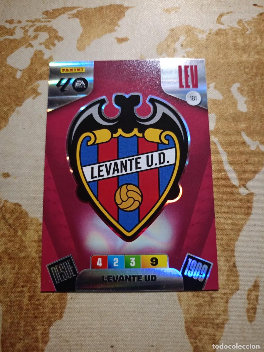 Cromos de f&uacute;tbol: Levante 181 ESCUDO Adrenalyn 2025-26