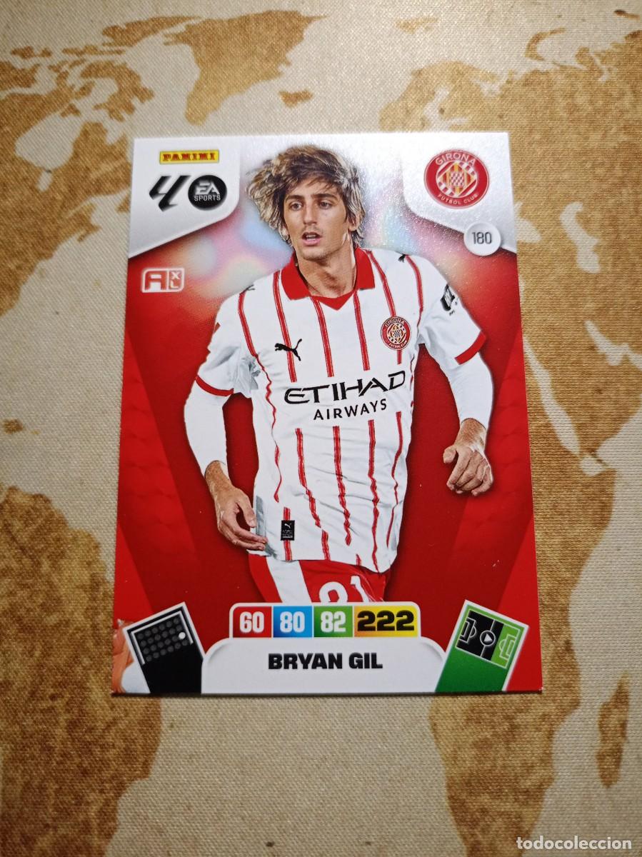 Cromos de f&uacute;tbol: Girona 180 BRYAN GIL Adrenalyn 2025-26