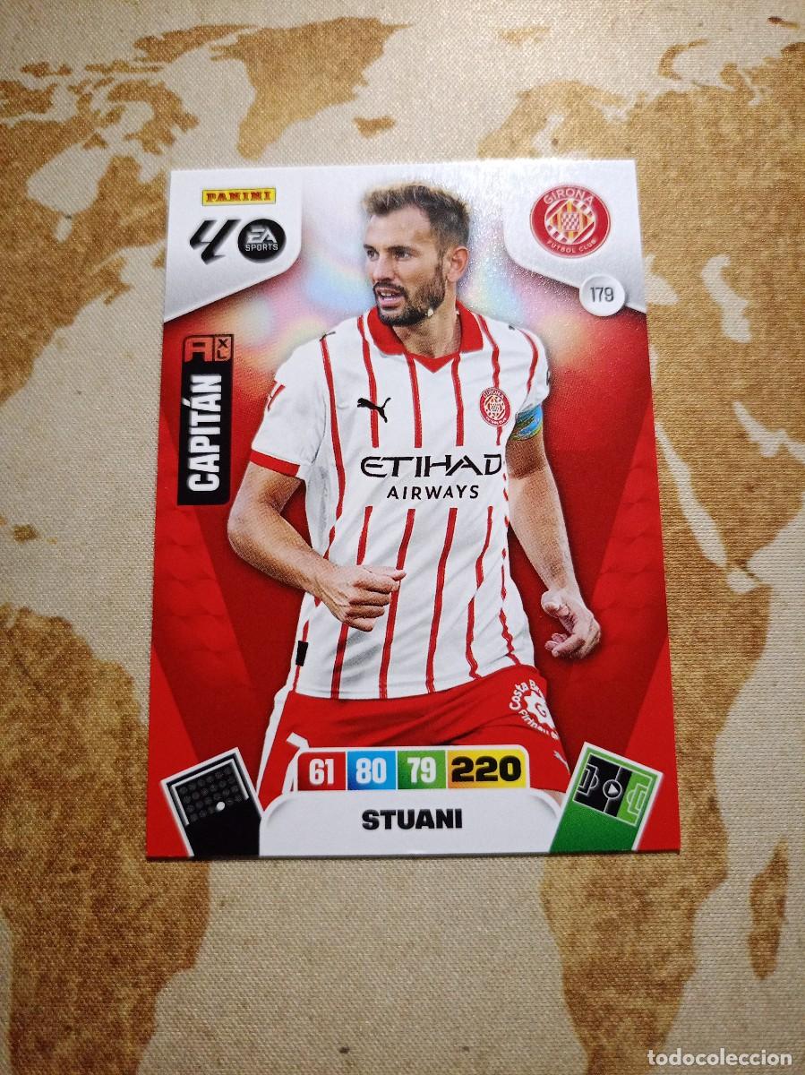 Cromos de f&uacute;tbol: Girona 179 STUANI Adrenalyn 2025-26