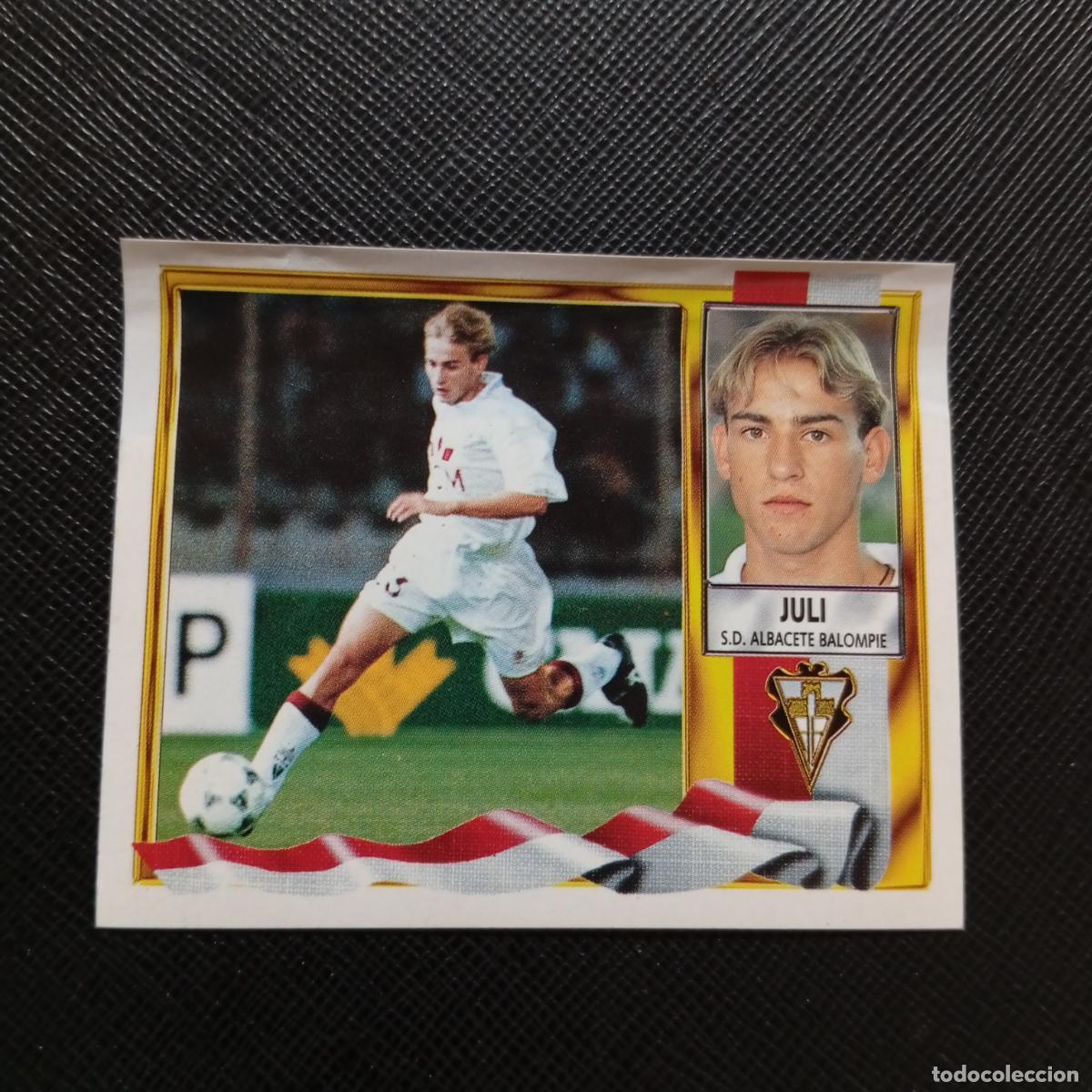Cromos de f&uacute;tbol: JULI ALBACETE ESTE 1995 1996 CROMO FUTBOL 95 96 - VENTANILLA - FICHAJE 2 BIS
