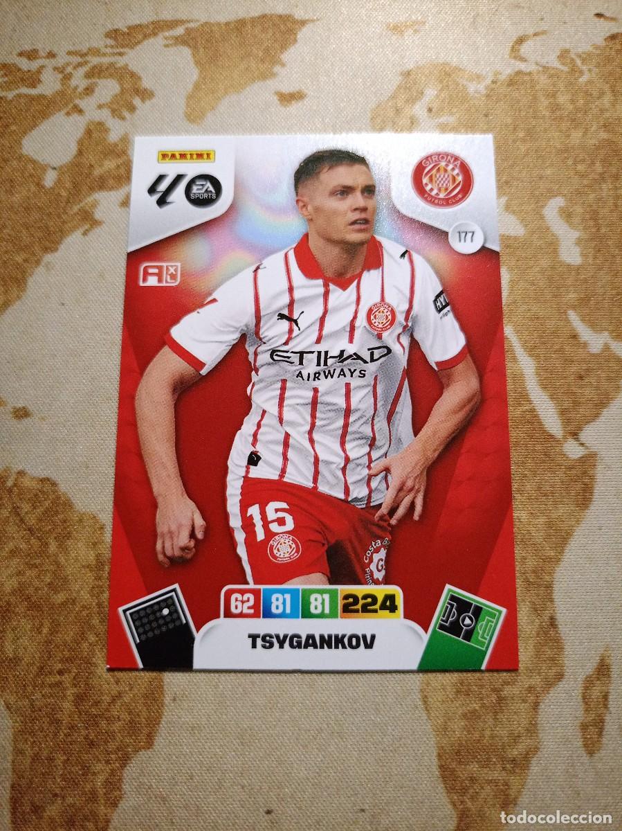 Cromos de f&uacute;tbol: Girona 177 TSYGANKOV Adrenalyn 2025-26