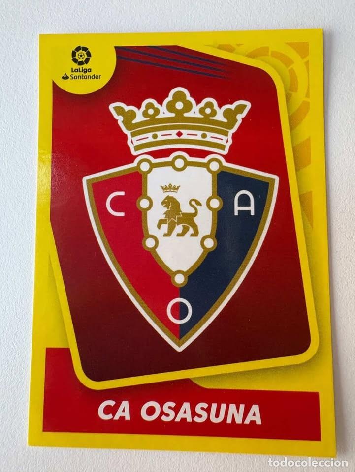 Cromos de f&uacute;tbol: Cromo Escudo Osasuna 1 Liga Este 2021-22