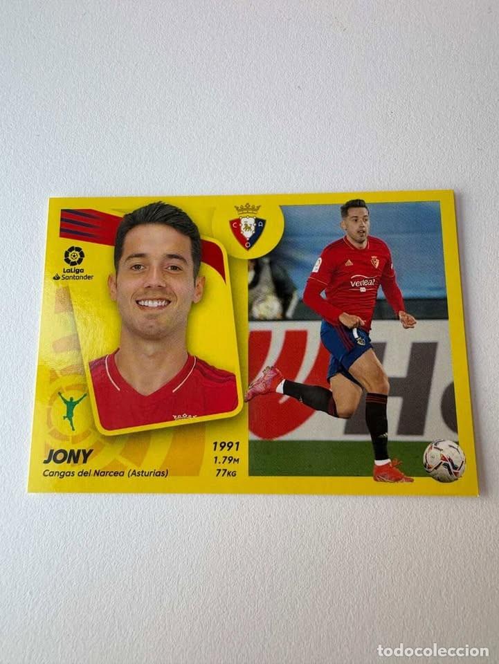 Cromos de f&uacute;tbol: Cromo Jony Osasuna 18A Liga Este 2021-22