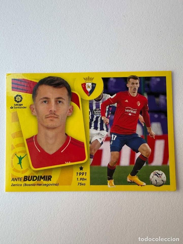 Cromos de f&uacute;tbol: Cromo Ante Budimir Osasuna 20 Liga Este 2021-22