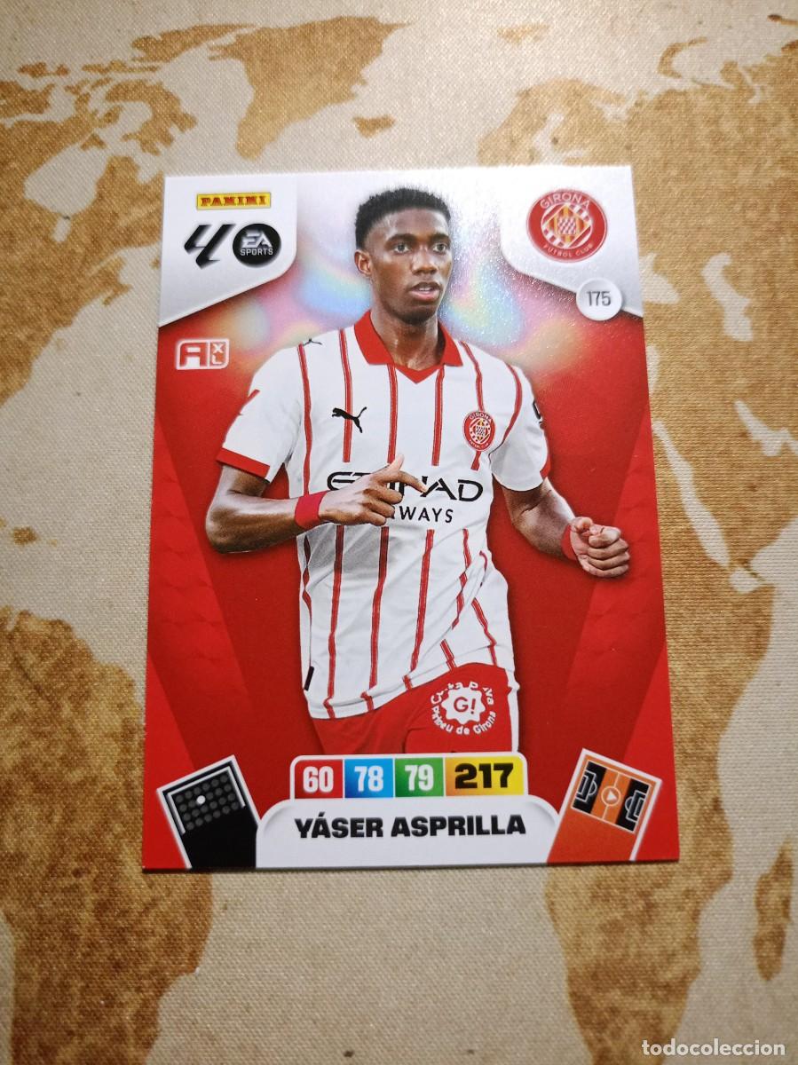 Cromos de f&uacute;tbol: Girona 175 YASER ASPRILLA Adrenalyn 2025-26