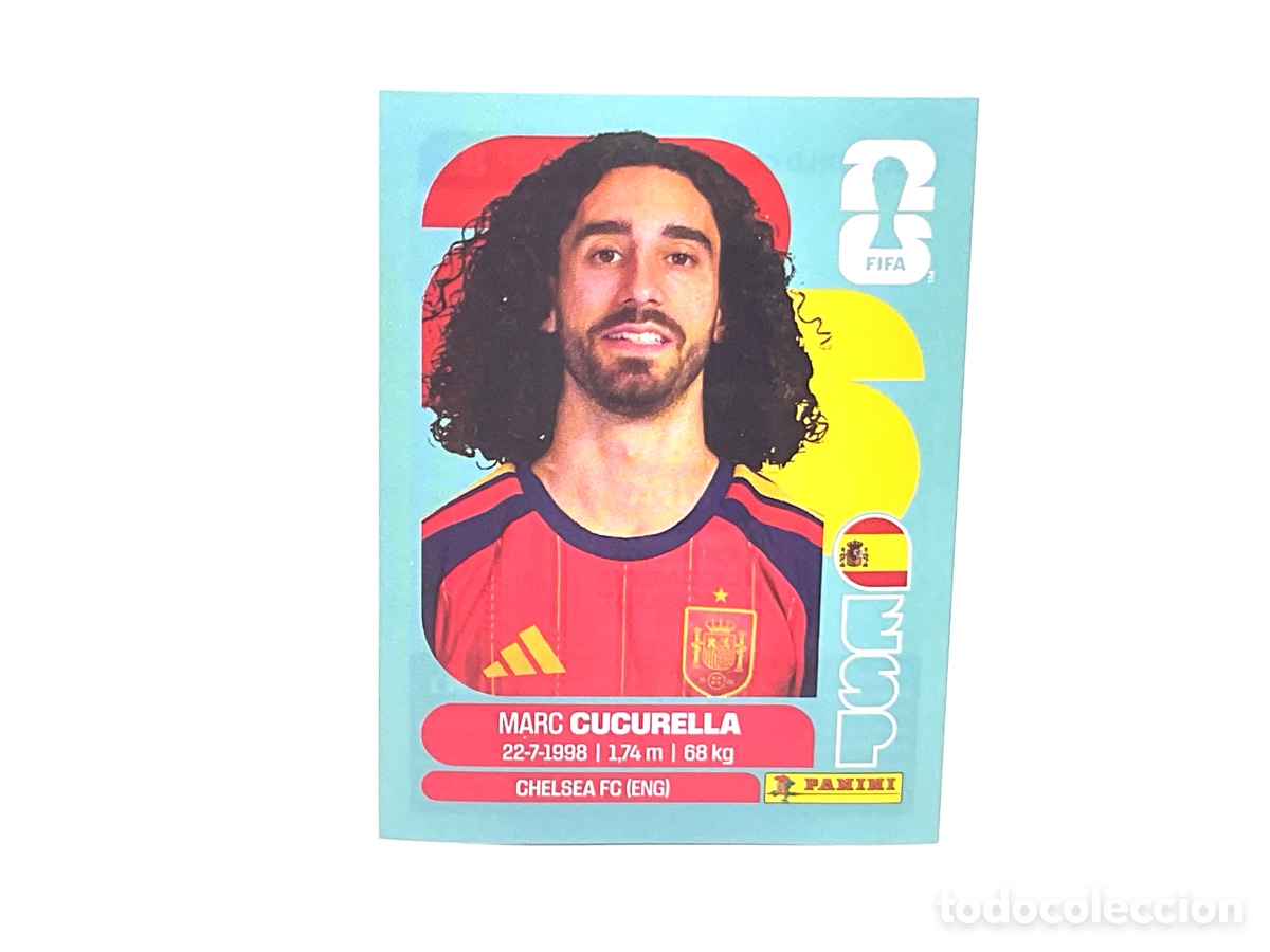 Cromos de f&uacute;tbol: ESPA&Ntilde;A /ESP. N&ordm;8. CUCURELLA. FIFA WORLD CUP 2026.PANINI