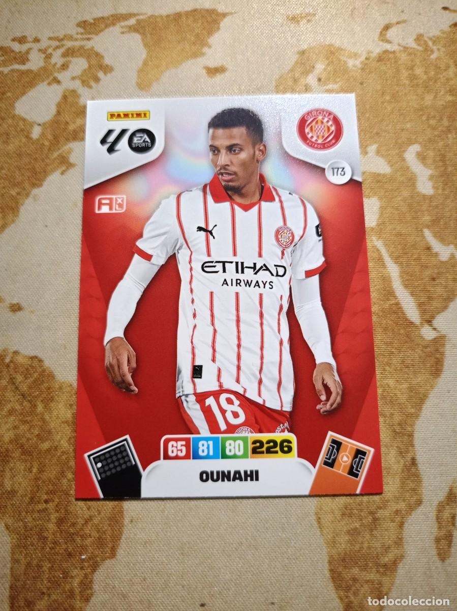 Cromos de f&uacute;tbol: Girona 173 OUNAHI Adrenalyn 2025-26