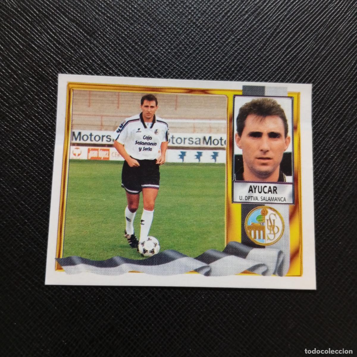 Cromos de f&uacute;tbol: AYUCAR SALAMANCA ESTE 1995 1996 CROMO FUTBOL 95 96 - VENTANILLA - COLOCA