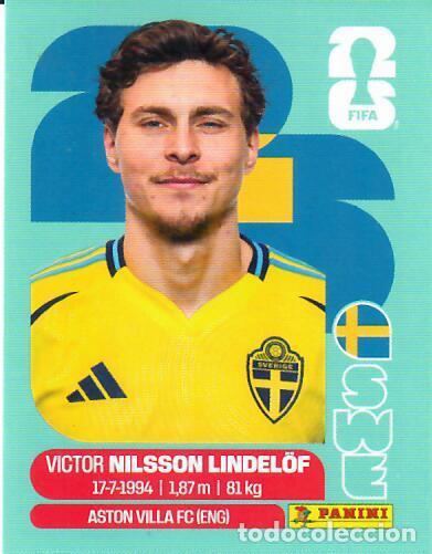 Cromos de f&uacute;tbol: CROMO PANINI MUNDIAL WORLD CUP 2026 - SWE 6 - NILSSON LINDEL&Ouml;F - SUECIA