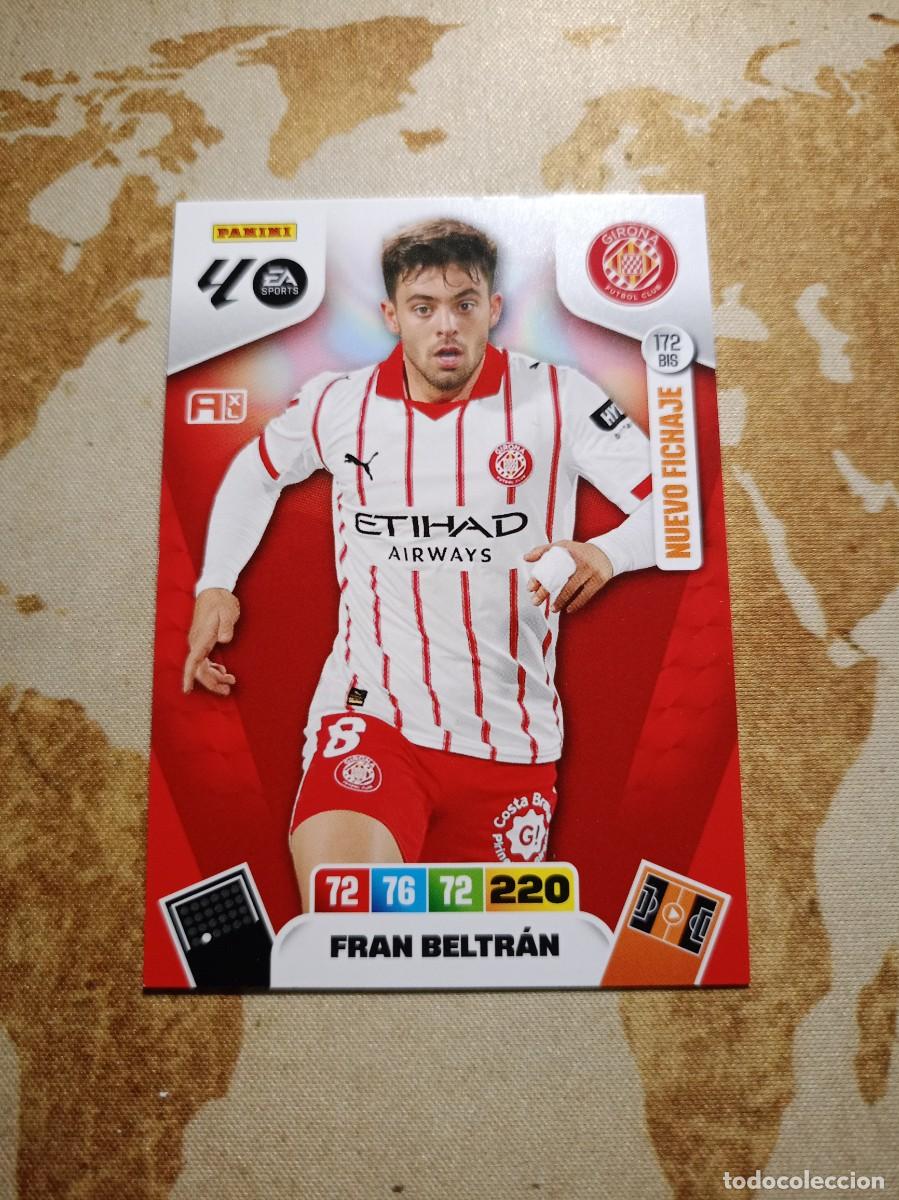 Cromos de f&uacute;tbol: Girona 172 bis FRAN BELTR&Aacute;N Adrenalyn 2025-26