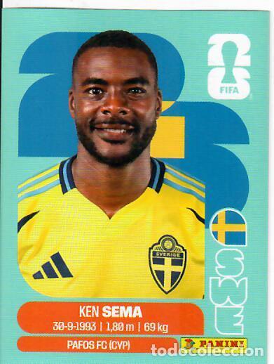 Cromos de f&uacute;tbol: CROMO PANINI MUNDIAL WORLD CUP 2026 - SWE 15 - SEMA - SUECIA