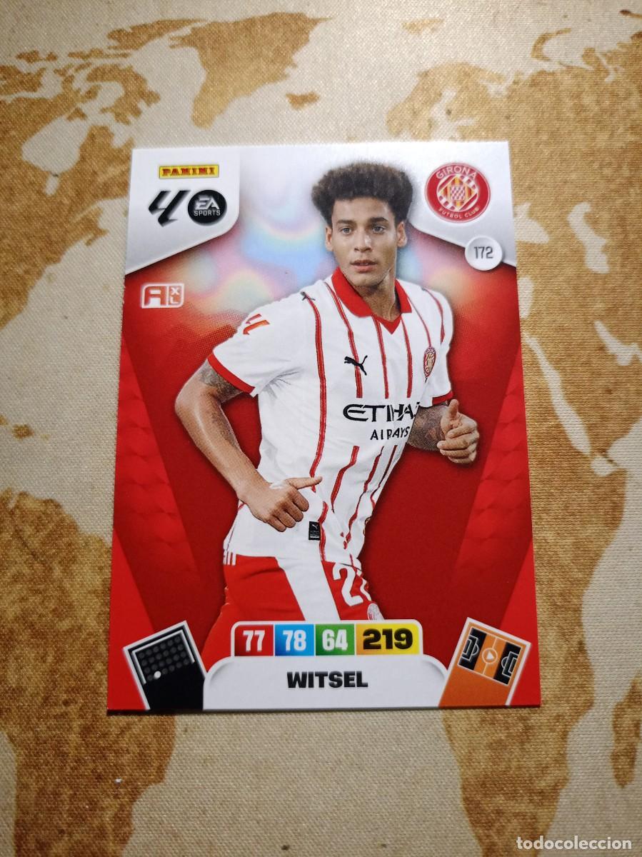 Cromos de f&uacute;tbol: Girona 172 WITSEL Adrenalyn 2025-26