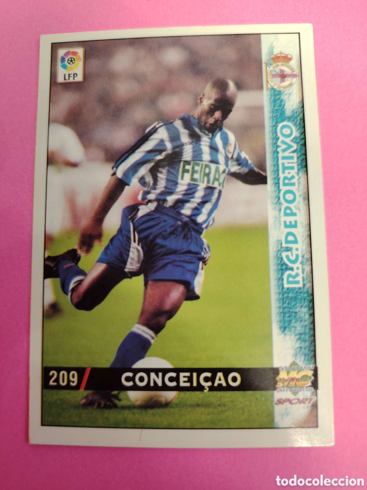 Cartes &agrave; collectionner de Football: DEPORTIVO-N&deg;209-CONCEI&Ccedil;AO-MUNDICROMO FICHAS DE LA LIGA 1998 1999 98 99