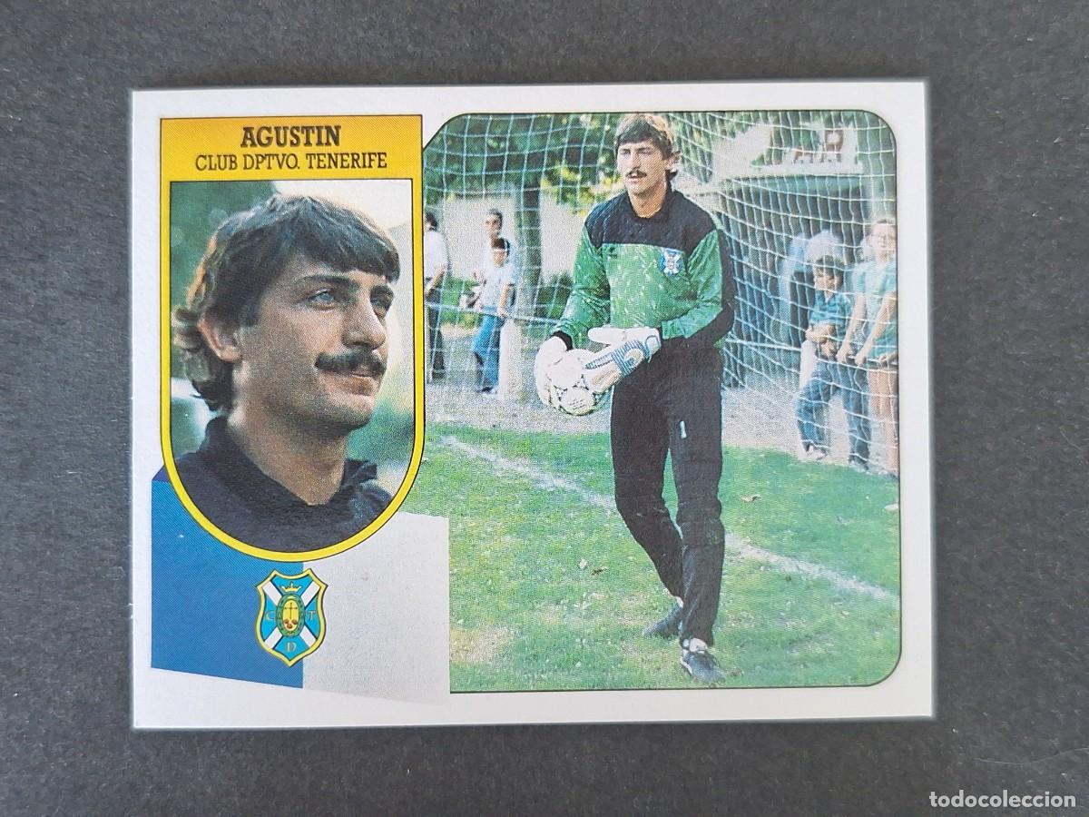 Cromos de f&uacute;tbol: L3 AGUSTIN C. D. TENERIFE LIGA ESTE 1991 1992 91 92 CARTON SIN PEGAR NUNCA PEGADO