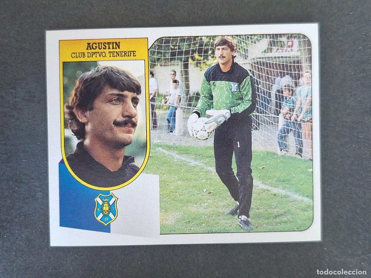 Cromos de f&uacute;tbol: L3 AGUSTIN C. D. TENERIFE LIGA ESTE 1991 1992 91 92 CARTON SIN PEGAR NUNCA PEGADO