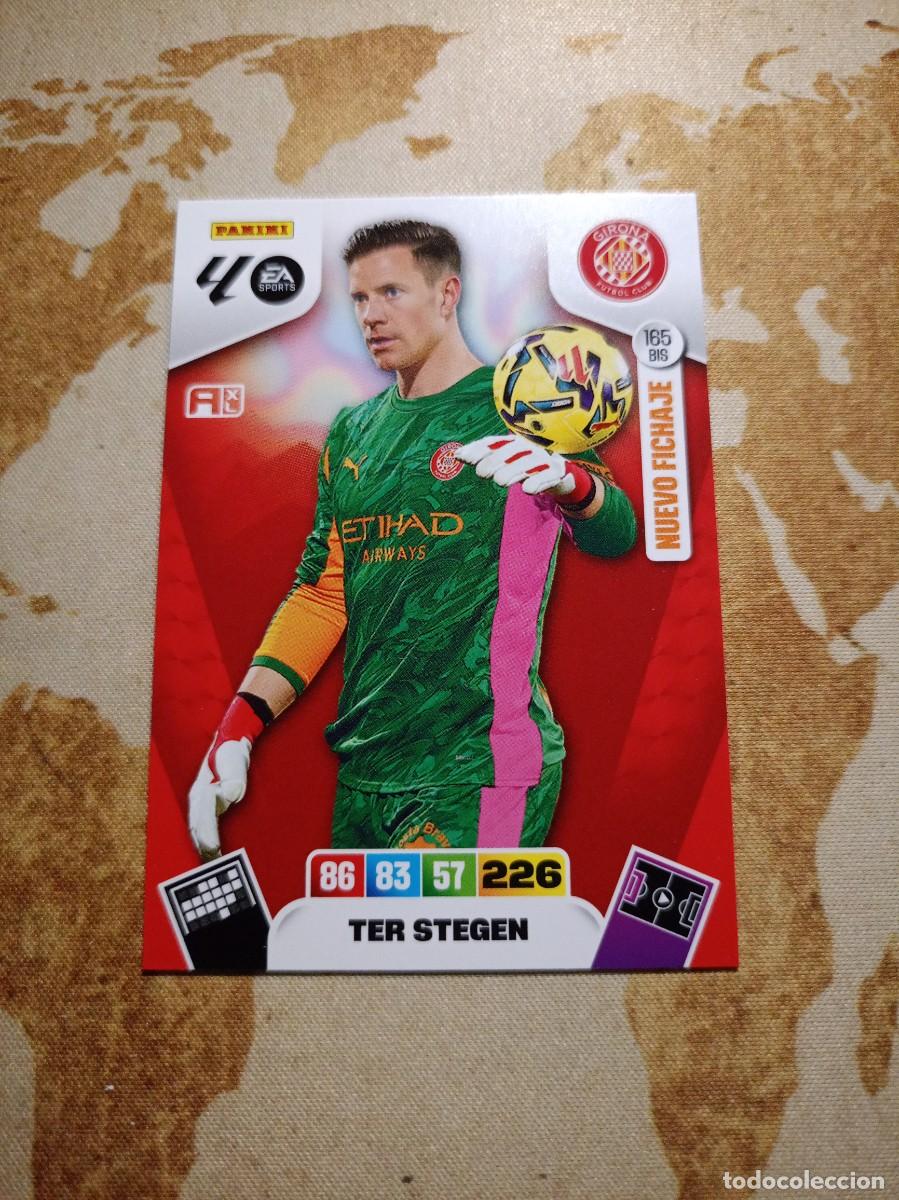 Cromos de f&uacute;tbol: Girona 165 bis TER STEGEN Adrenalyn 2025-26