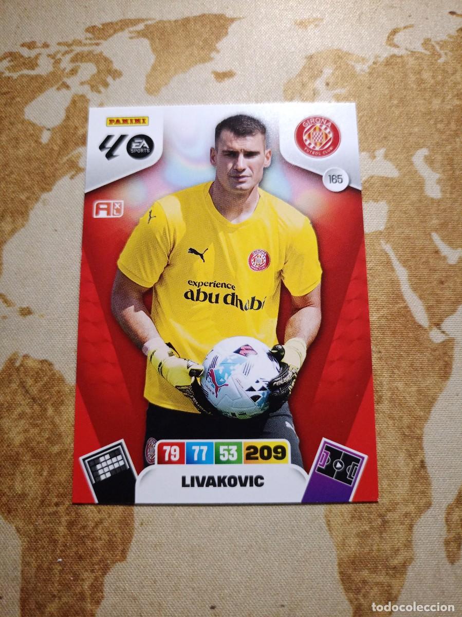 Cromos de f&uacute;tbol: Girona 165 LIVAKOVIC Adrenalyn 2025-26
