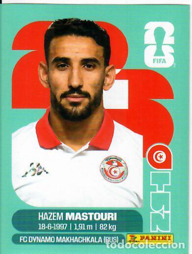Cromos de f&uacute;tbol: CROMO PANINI MUNDIAL WORLD CUP 2026 - TUN 17 - MASTOURI - T&Uacute;NEZ
