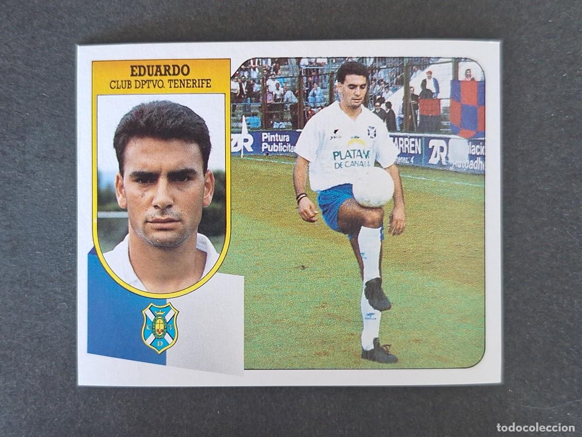 Cromos de f&uacute;tbol: L3 TONI C. D. TENERIFE LIGA ESTE 1991 1992 91 92 CARTON SIN PEGAR NUNCA PEGADO