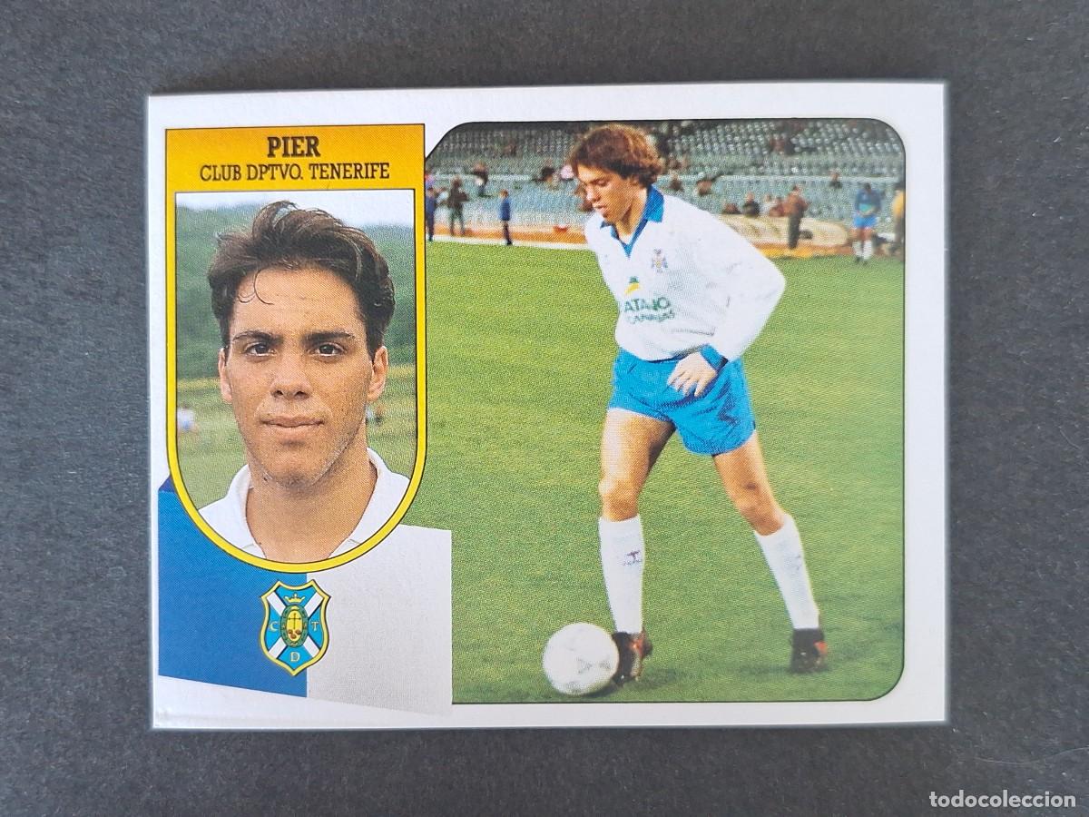 Cartes &agrave; collectionner de Football: L3 PIER C. D. TENERIFE LIGA ESTE 1991 1992 91 92 CARTON SIN PEGAR NUNCA PEGADO