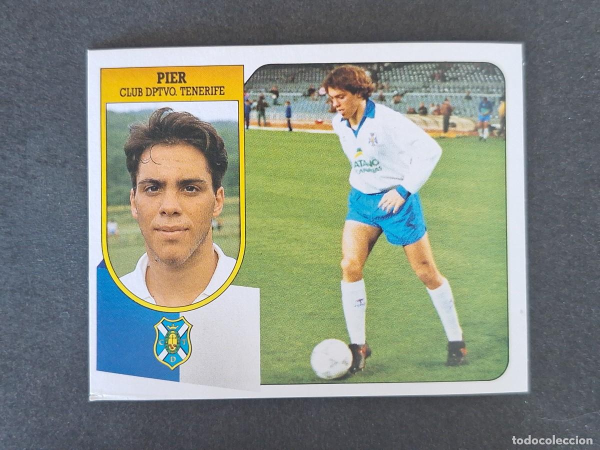 Cartes &agrave; collectionner de Football: L3 PIER C. D. TENERIFE LIGA ESTE 1991 1992 91 92 CARTON SIN PEGAR NUNCA PEGADO